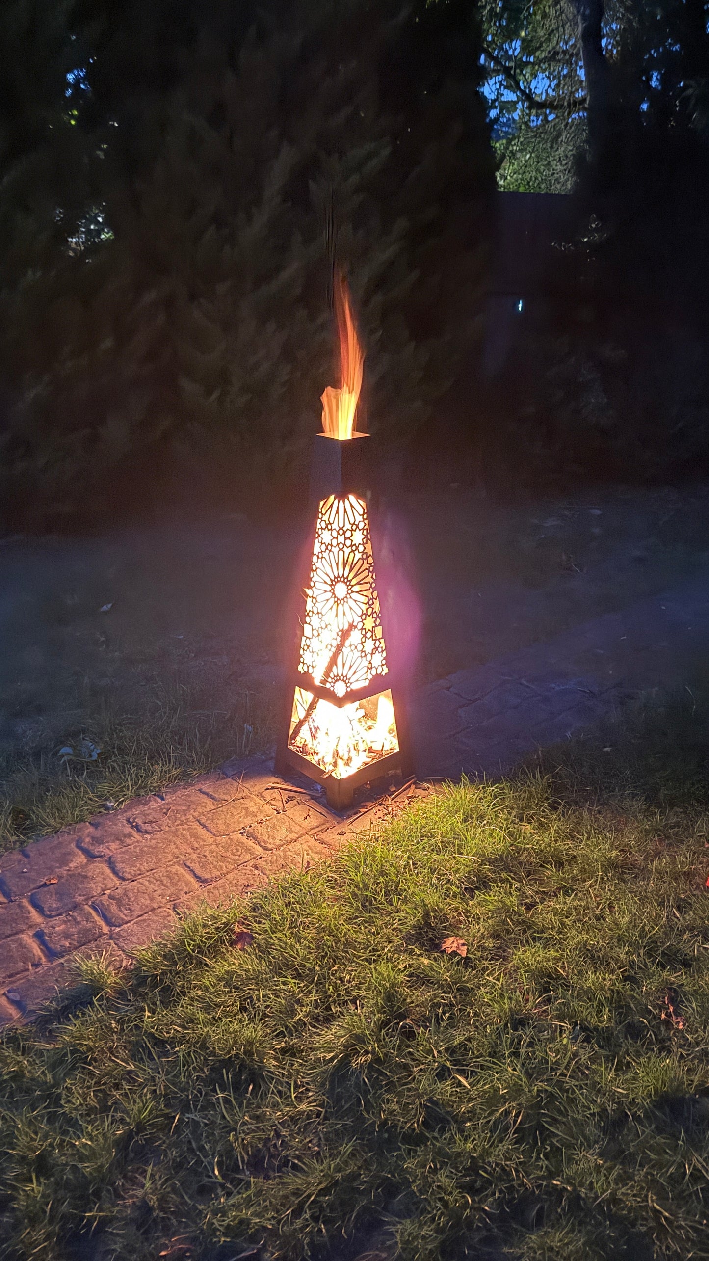 Classic Steel Chiminea - Supernova
