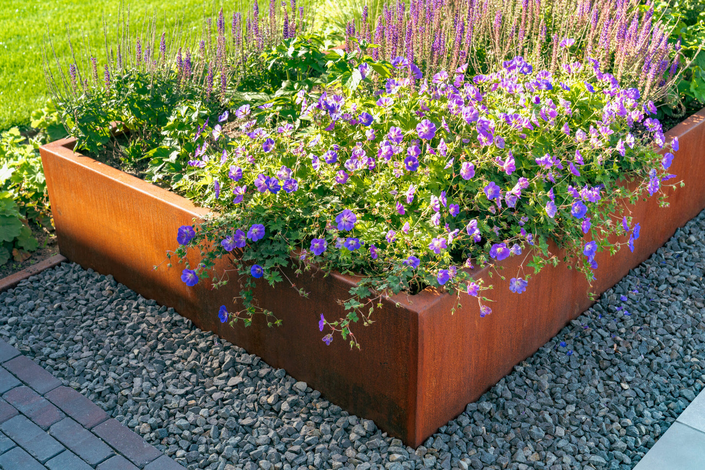 Classic Steel Planter Trough