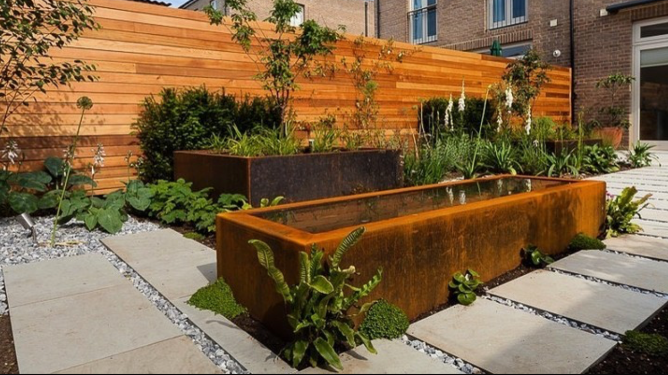Corten Steel Ponds