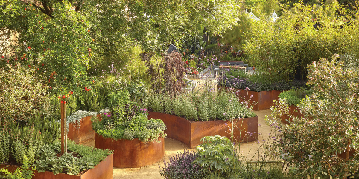 Classic Steel Planter Trough