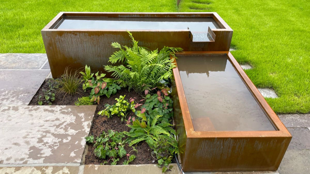 Corten Steel Ponds