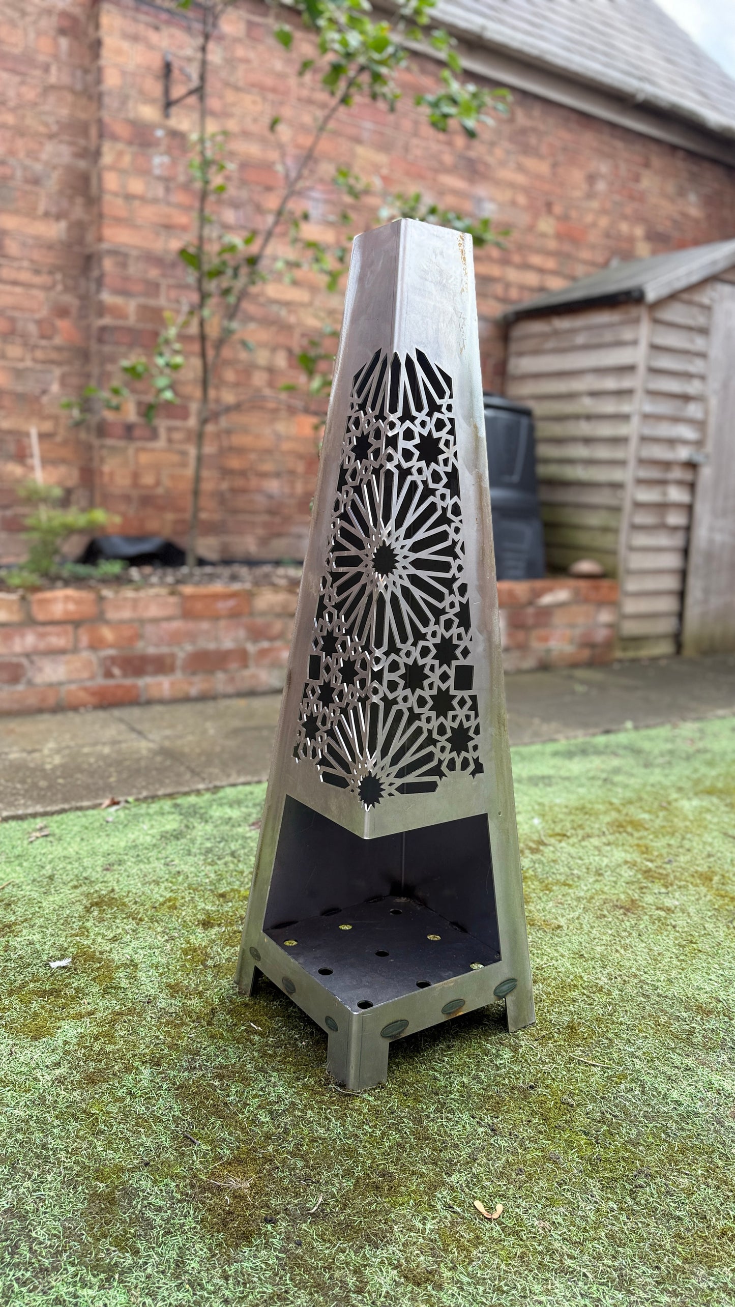 Classic Steel Chiminea - Supernova