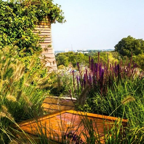 Corten Steel Square Water Table | Made in Britain | 5 sizes