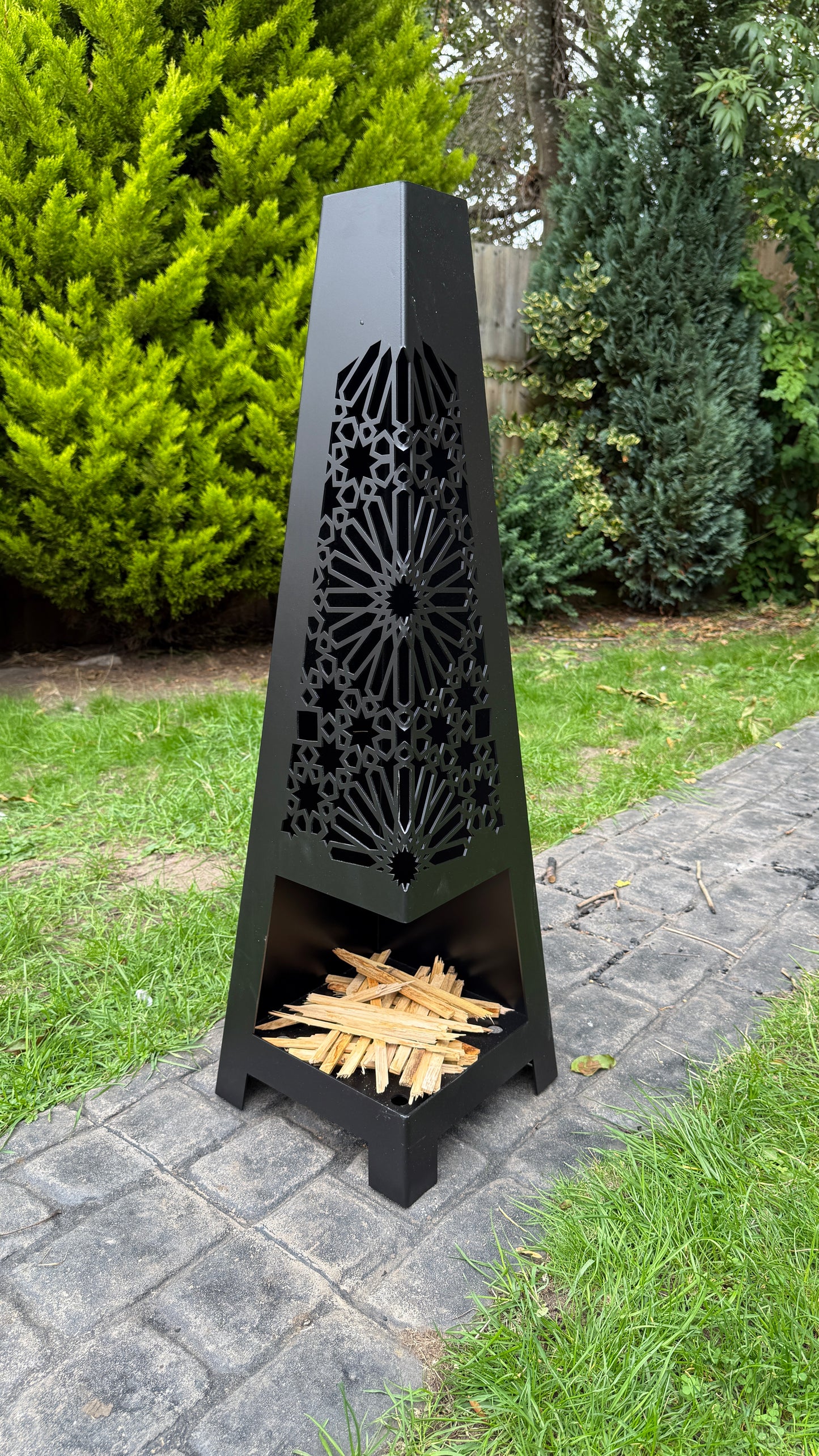 Classic Steel Chiminea - Supernova